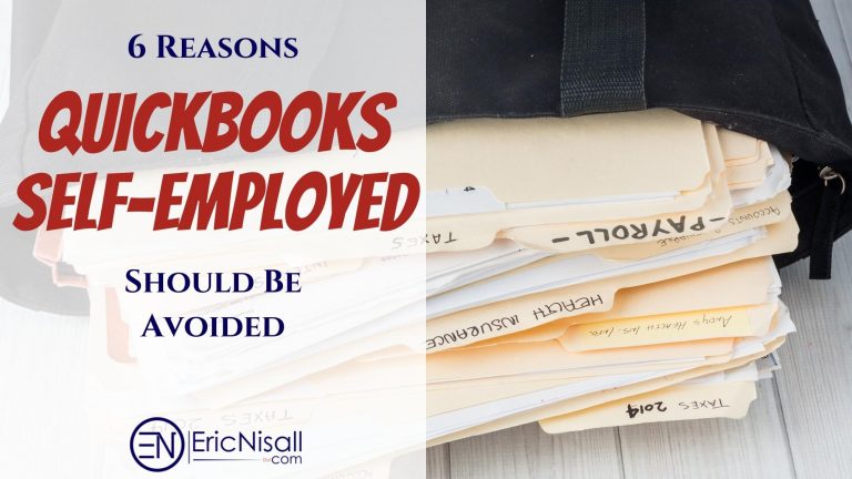 6 Reasons QuickBooks Self-Employed Should Be Avoided