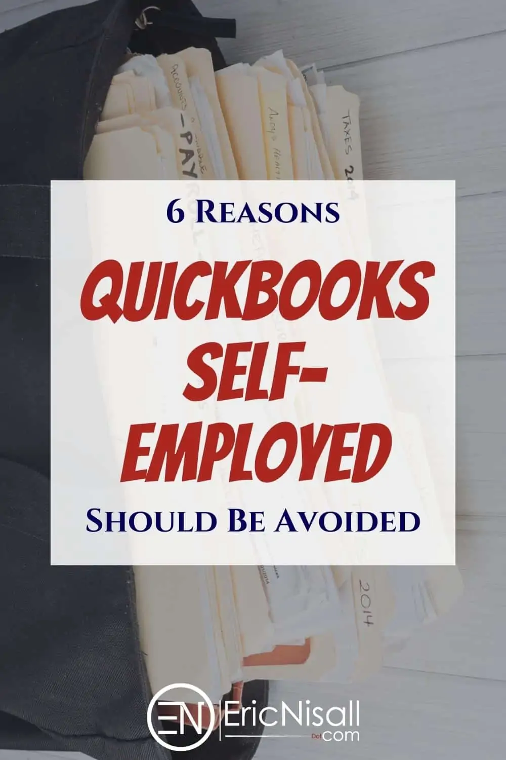 Many people will push you toward QuickBooks Self-Employed for a cheap small business accounting option. Let me save you from making a huge mistake. via @ericnisall