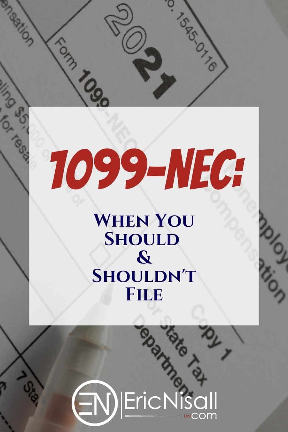 IRS Form 1099-NEC via @ericnisall