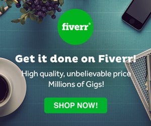 Hire freelancers on Fiverr
